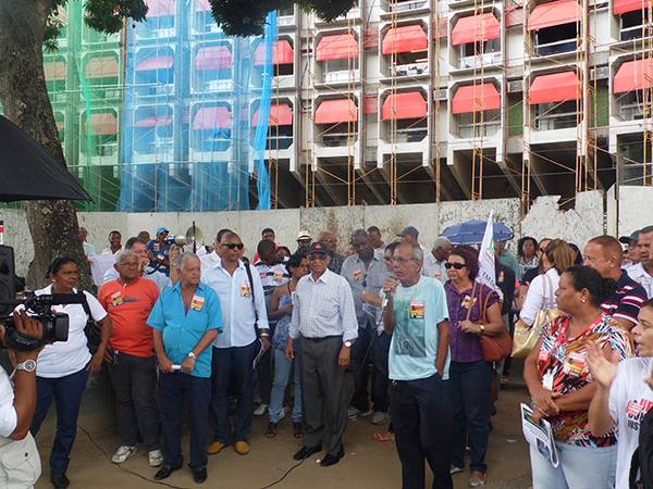 Manifestação URV no CAB